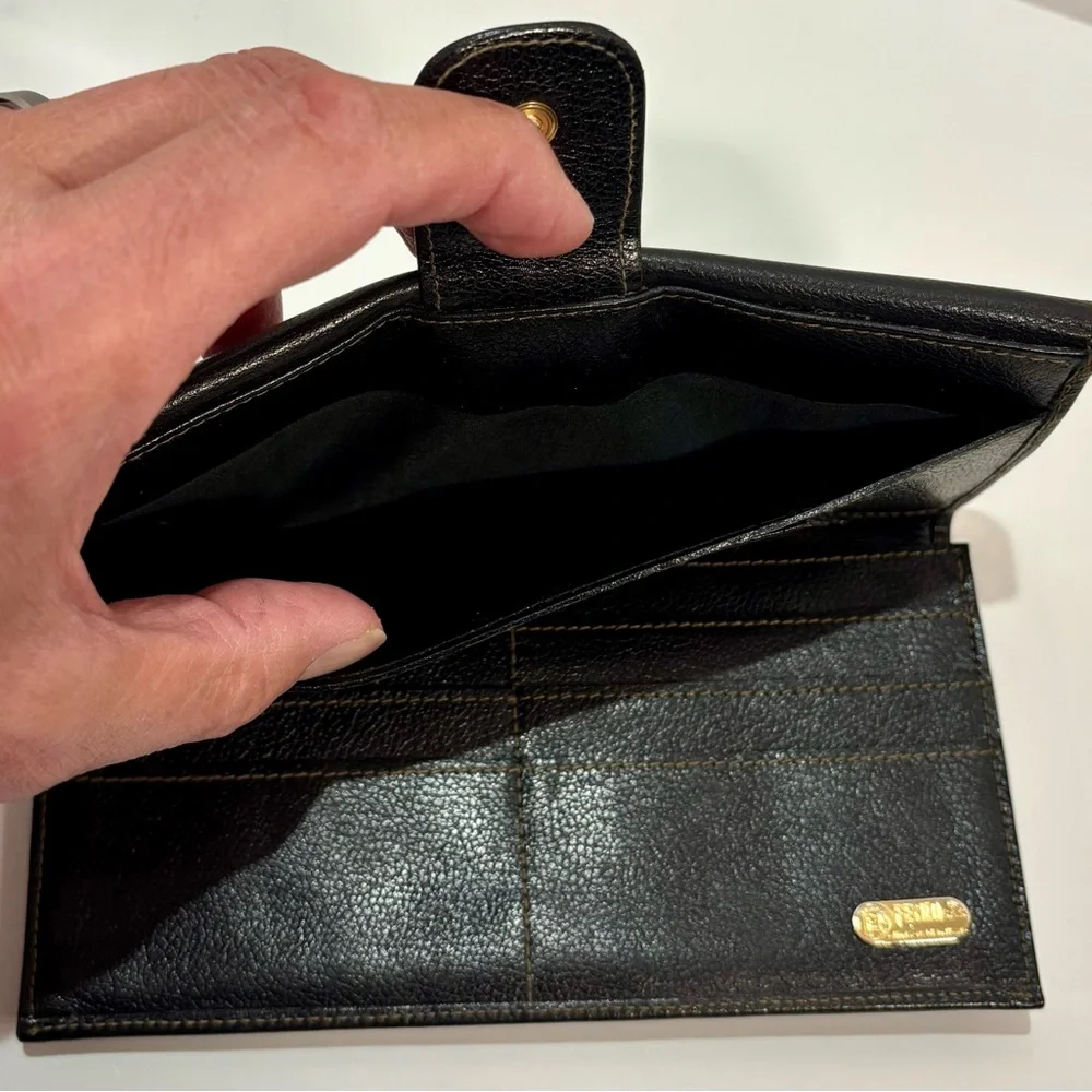 Vintage Fendi Zucca Monogram FF Logo Wallet with COA